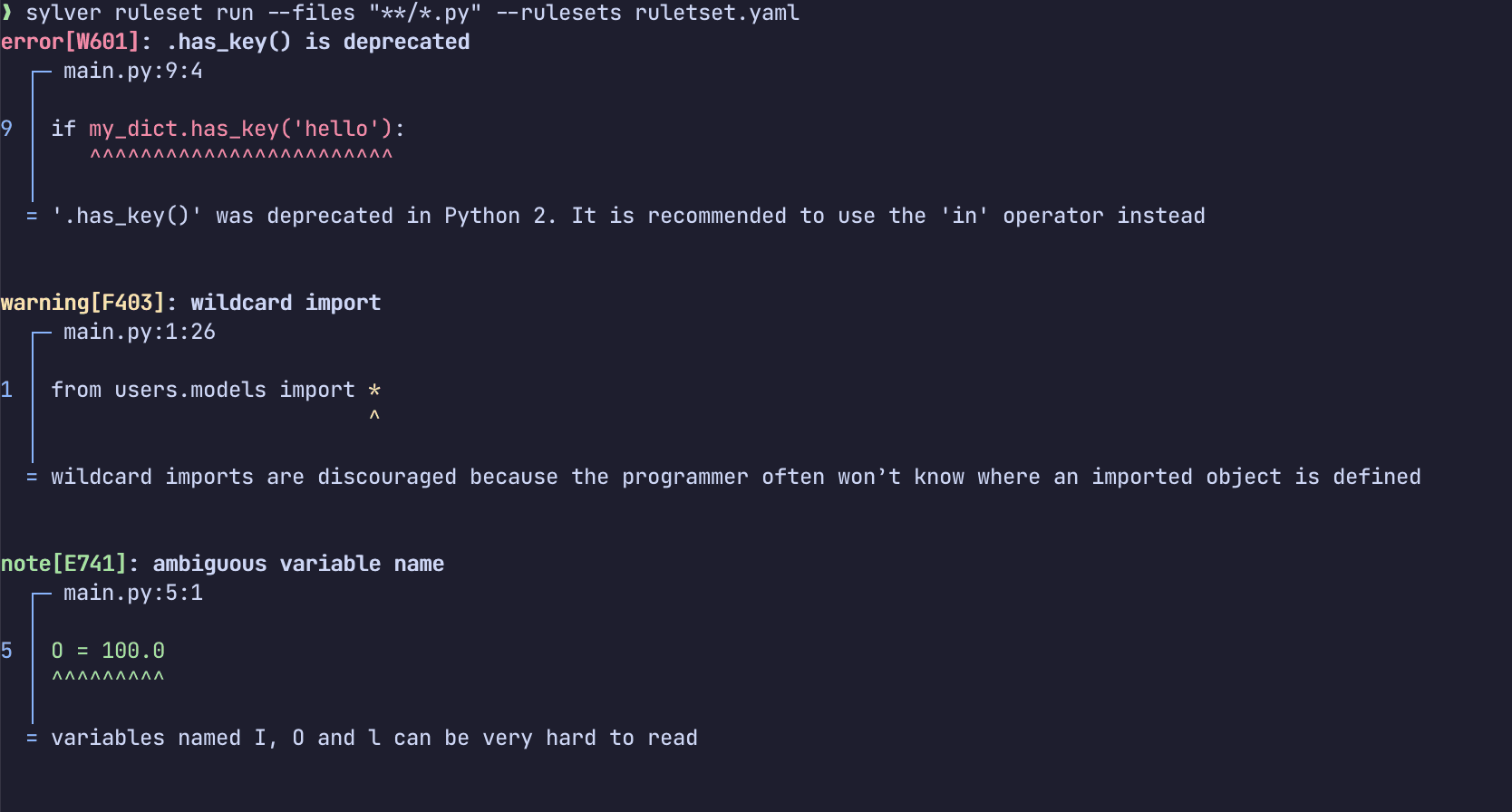Build a custom Python linter in 5 minutes